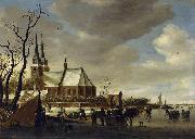 Salomon van Ruysdael A Winter Landscape oil painting picture wholesale